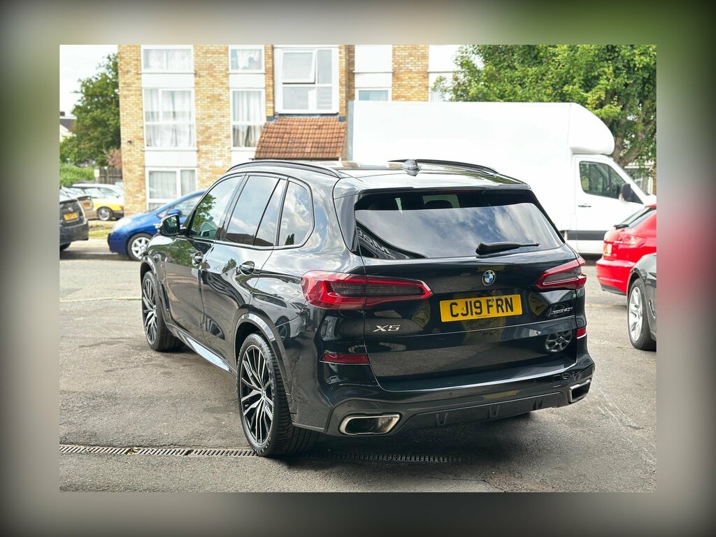 BMW X5 3.0 40I M Sport Xdrive Euro 6 Ss CJ19FRN Black #6