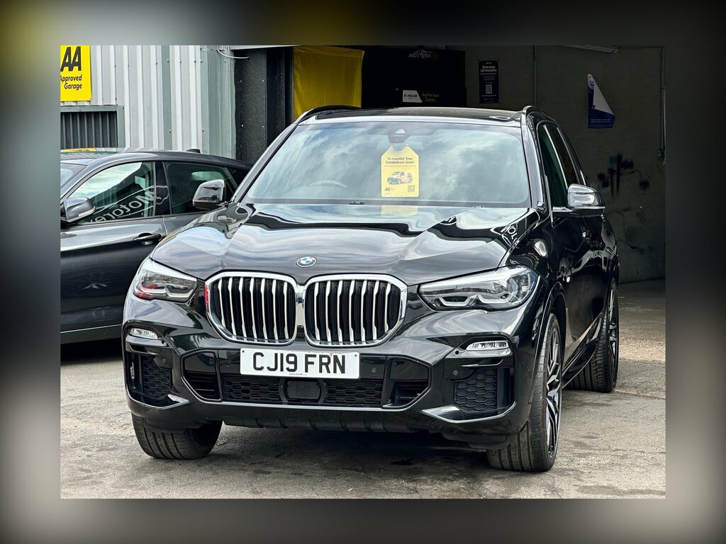 BMW X5 3.0 40I M Sport Xdrive Euro 6 Ss CJ19FRN Black #4