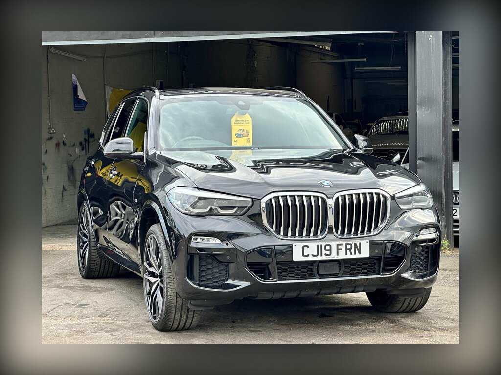 BMW X5 3.0 40I M Sport Xdrive Euro 6 Ss CJ19FRN Black #2