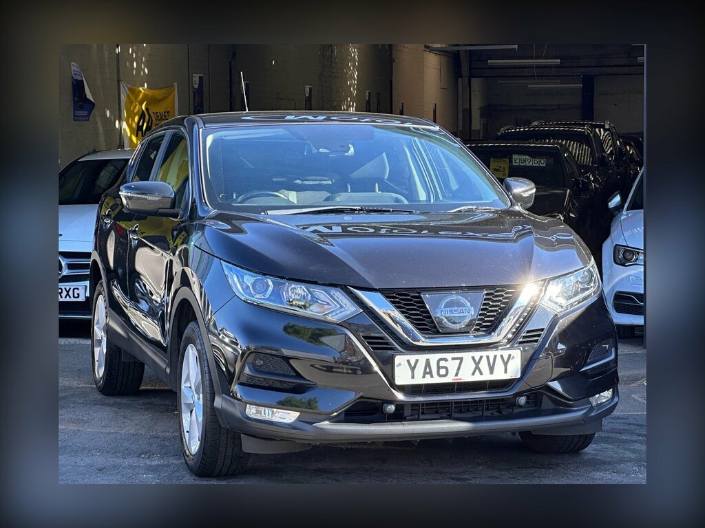 Nissan Qashqai 1.5 Dci Acenta Euro 6 Ss YA67XVY Black #2