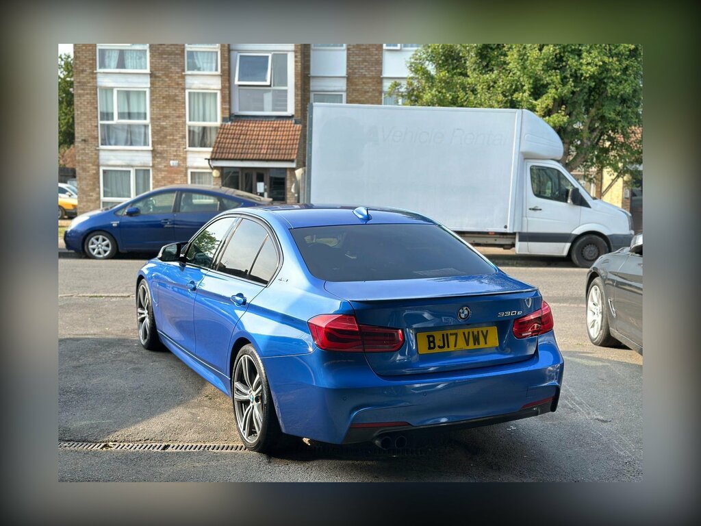 BMW 3 Series 2.0 330E 7.6Kwh M Sport Euro 6 Ss BJ17VWY Blue #4