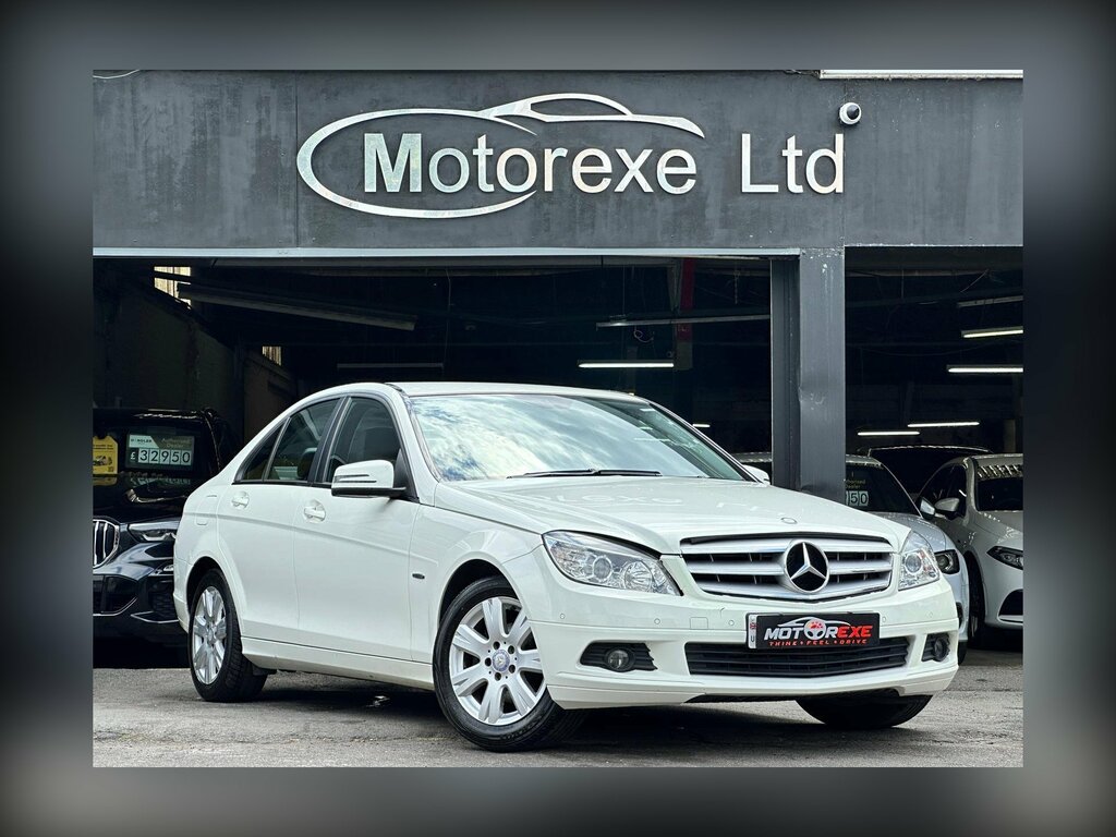 Mercedes-Benz C Class 1.8 C180 Blueefficiency Executive Se Euro 5 4 White