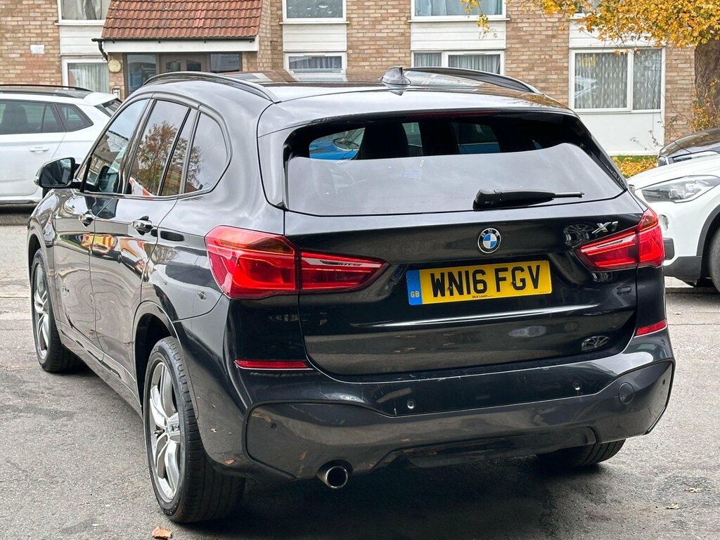 BMW X1 2.0 18D M Sport Sdrive Euro 6 Ss WN16FGV Black #5