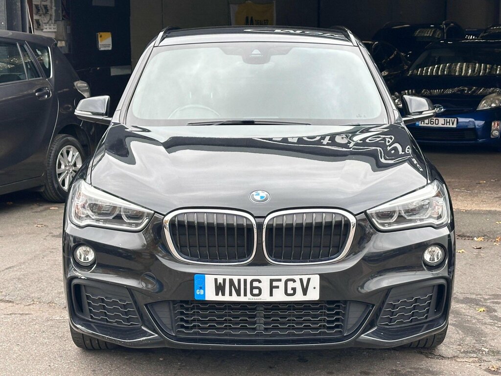 BMW X1 2.0 18D M Sport Sdrive Euro 6 Ss WN16FGV Black #3