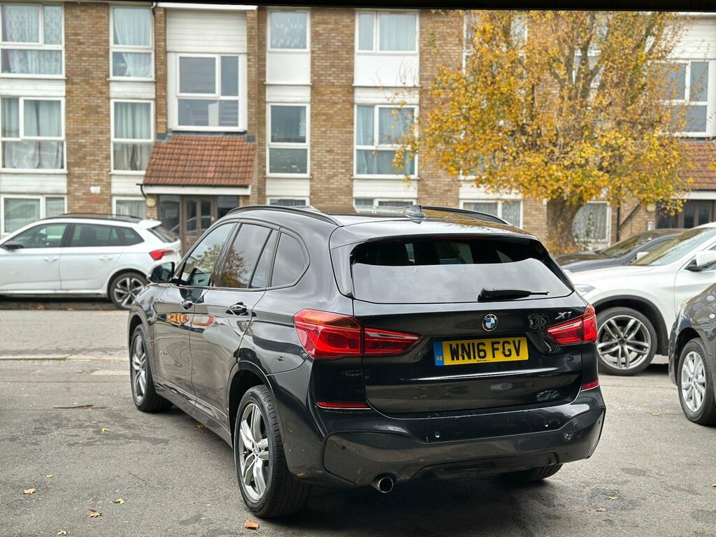 BMW X1 2.0 18D M Sport Sdrive Euro 6 Ss WN16FGV Black #6