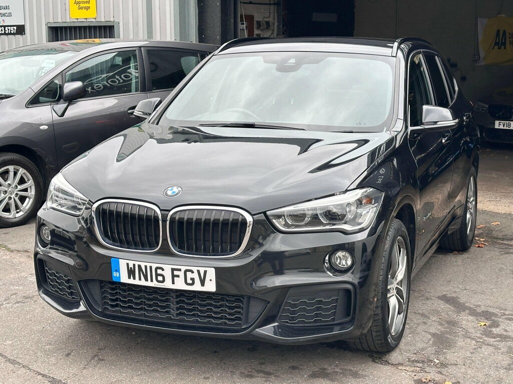 BMW X1 2.0 18D M Sport Sdrive Euro 6 Ss WN16FGV Black #4
