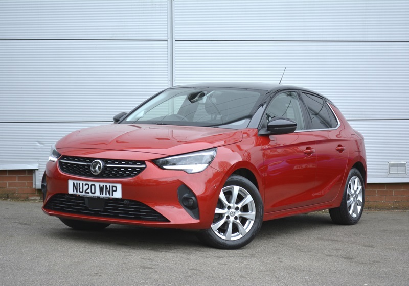 Vauxhall Corsa 1.5 Turbo D Elite Nav Hatchback Red #2