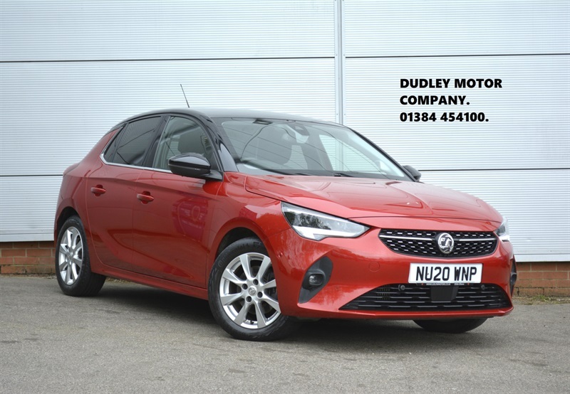 Vauxhall Corsa 1.5 Turbo D Elite Nav Hatchback Red