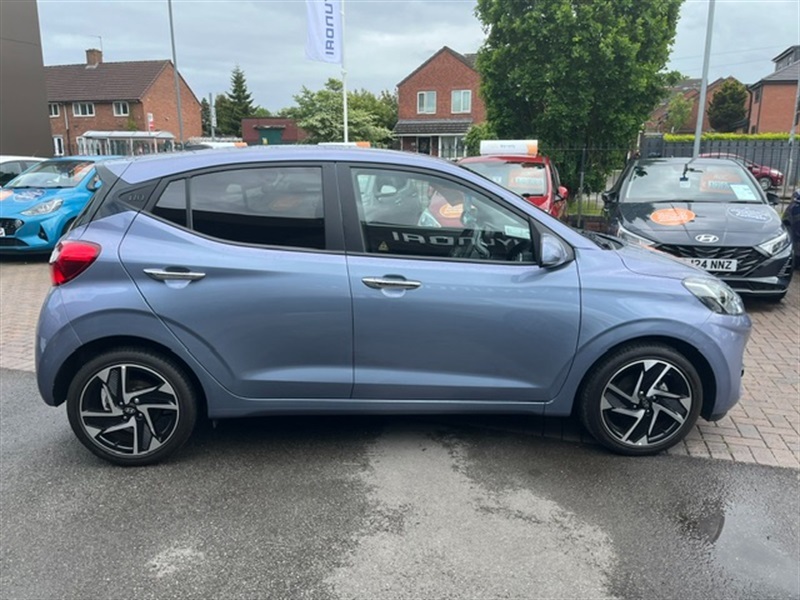 Hyundai I10 1.2 Premium Hatchback Euro 6 S Blue #2