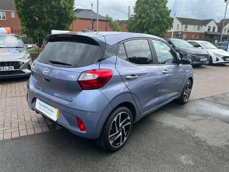 Hyundai I10 1.2 Premium Hatchback Euro 6 S Blue #6
