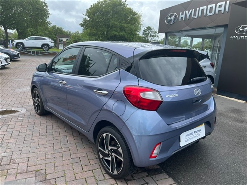 Hyundai I10 1.2 Premium Hatchback Euro 6 S Blue #4