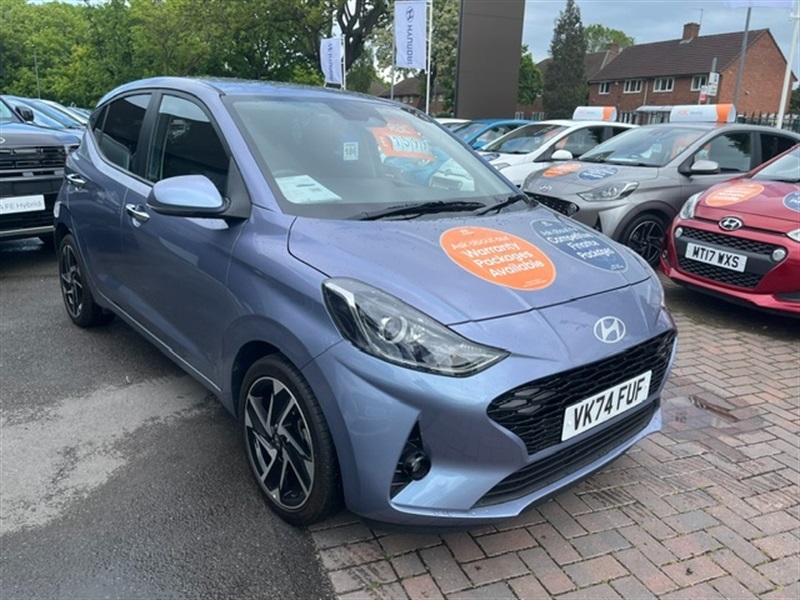 Hyundai I10 1.2 Premium Hatchback Euro 6 S Blue
