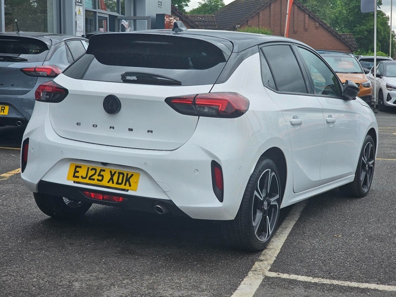 Vauxhall Corsa 1.2 Turbo Ultimate Hatchback Euro EJ25XDK White #5