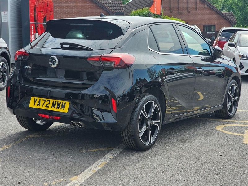 Vauxhall Corsa 1.2 Turbo Ultimate Hatchback Euro YA72MWM Black #6