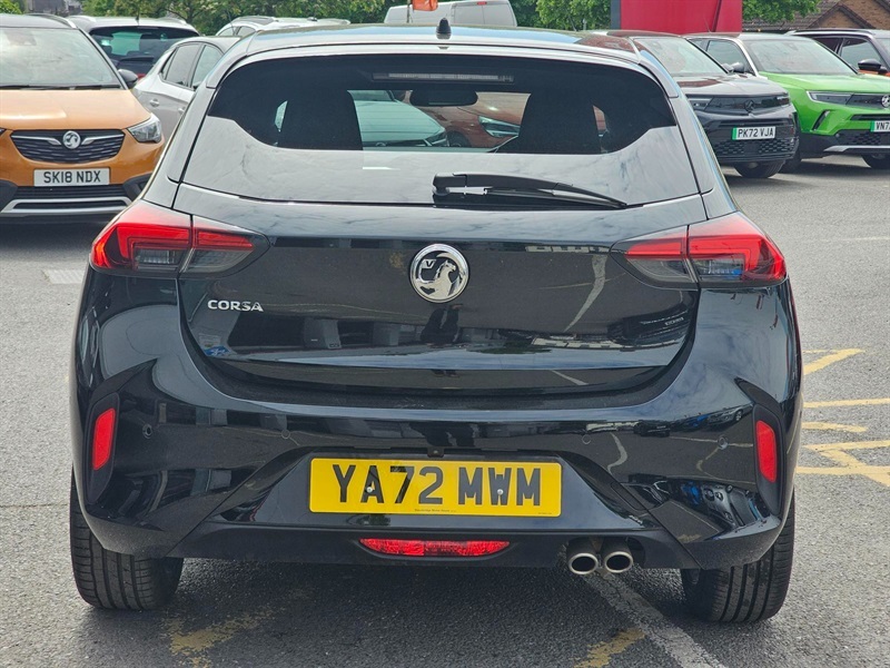 Vauxhall Corsa 1.2 Turbo Ultimate Hatchback Euro YA72MWM Black #5