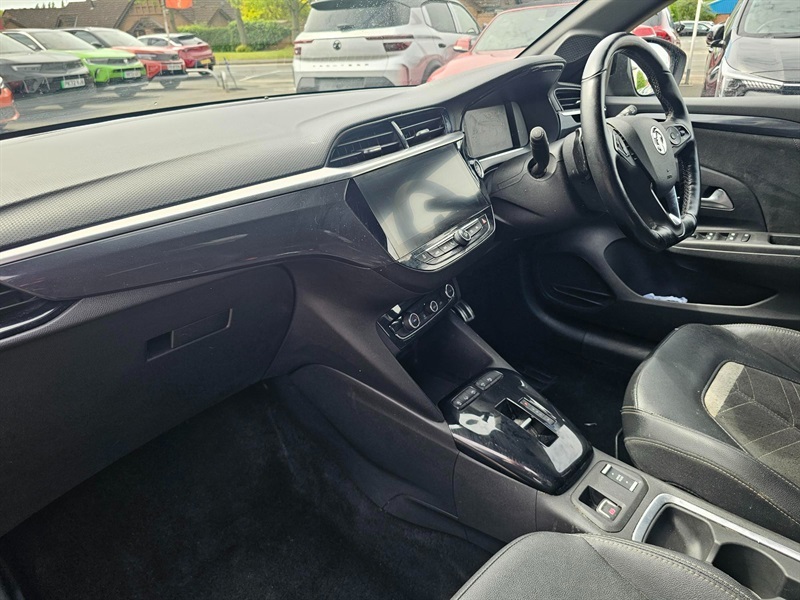 Vauxhall Corsa 1.2 Turbo Ultimate Hatchback Euro YA72MWM Black #4