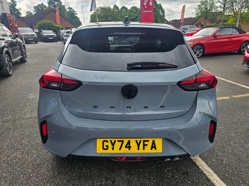 Vauxhall Corsa 1.2 Turbo Ultimate Hatchback Euro GY74YFA Grey #4