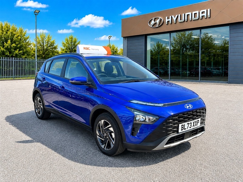 Hyundai Bayon 1.0 T-gdi Mhev Se Connect Suv Hybrid Ma Blue