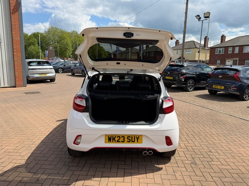 Hyundai I10 1.0 T-gdi N Line Hatchback Euro WK23SUY White #5