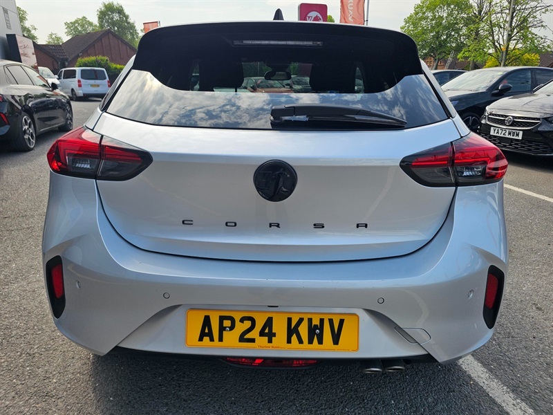 Vauxhall Corsa 1.2 Turbo Ultimate Hatchback Euro AP24KWV Grey #4