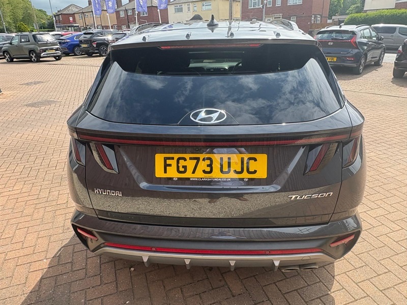 Hyundai Tucson 1.6 T-gdi N Line Suv Euro 6 Ss FG73UJC Grey #4