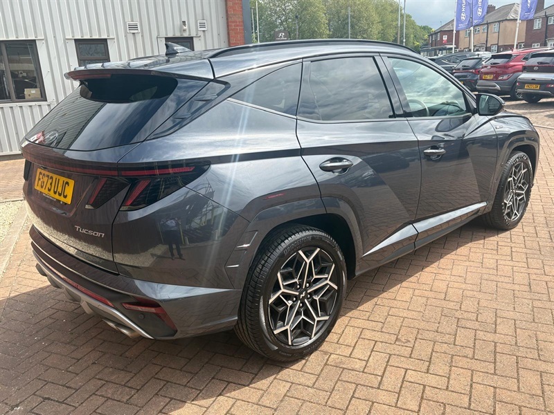 Hyundai Tucson 1.6 T-gdi N Line Suv Euro 6 Ss FG73UJC Grey #3