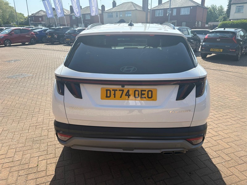 Hyundai Tucson 1.6 T-gdi Premium Suv Euro 6 S DT74OEO White #4