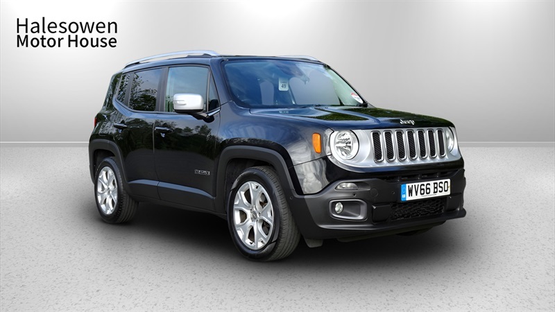 Jeep Renegade 1.6 Multijetii Limited Suv Euro WV66BSO Black #2