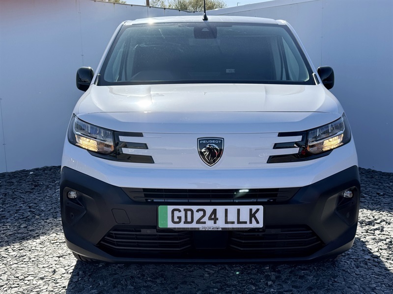 Peugeot E-Partner 750 52Kwh Asphalt Long Panel Van 6Dr White #2