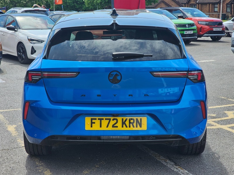 Vauxhall Astra 1.2 Turbo Ultimate Hatchback Eur FT72KRN Blue #5