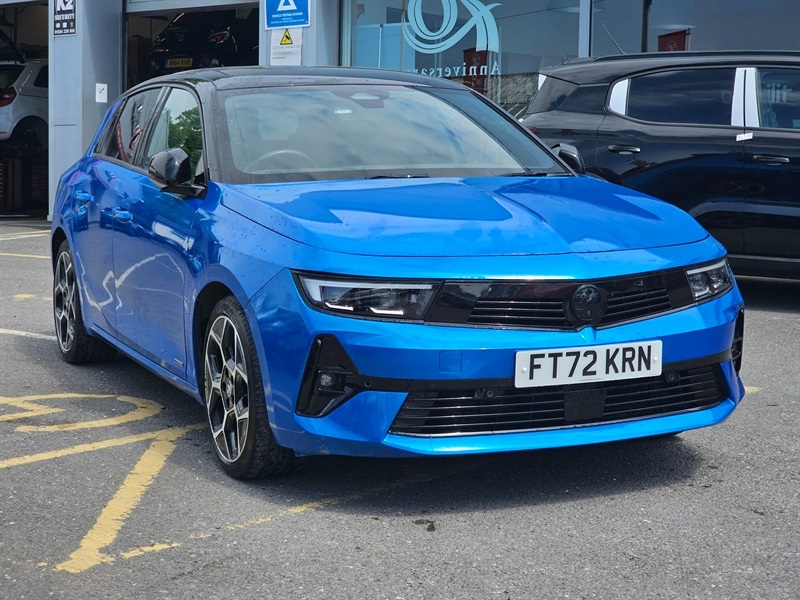 Vauxhall Astra 1.2 Turbo Ultimate Hatchback Eur Blue