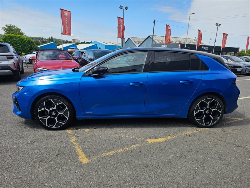 Vauxhall Astra 1.2 Turbo Ultimate Hatchback Eur FT72KRN Blue #3
