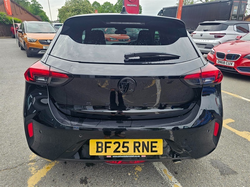 Vauxhall Corsa 1.2 Turbo Ultimate Hatchback Euro BF25RNE Black #6
