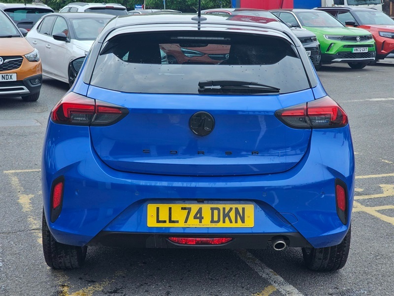 Vauxhall Corsa 1.2 Turbo Gs Hatchback Euro 6 S LL74DKN Blue #5