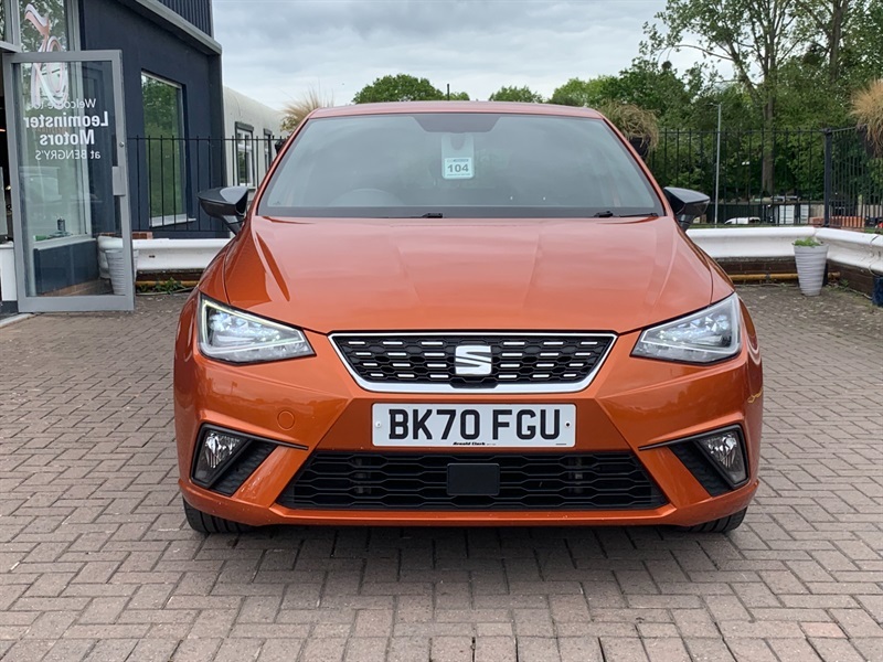 Seat Ibiza 1.0 Tsi Xcellence Hatchback Euro BK70FGU Orange #2