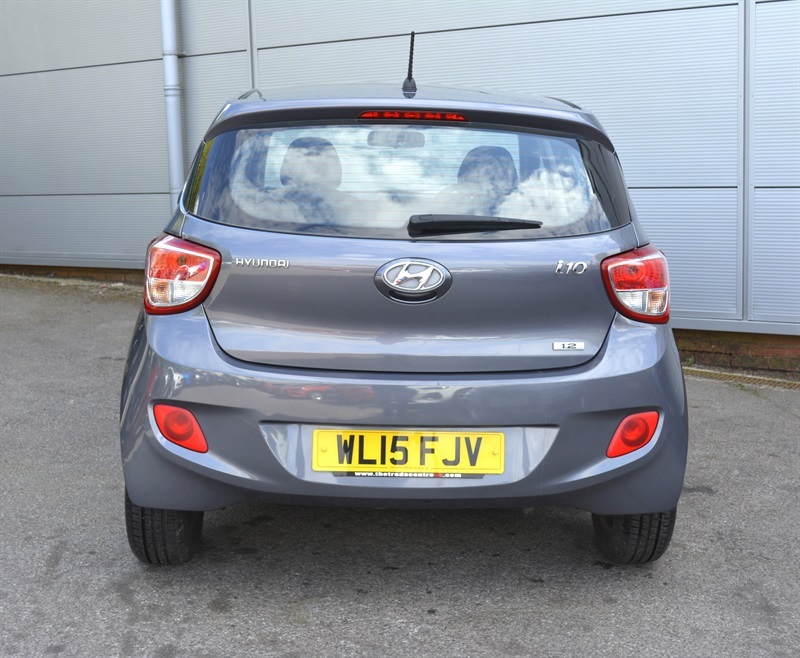 Hyundai I10 1.2 Se Hatchback Euro 5 87 Ps WL15FJV Grey #5