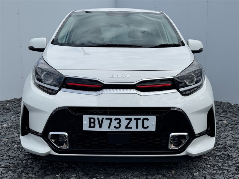 Kia Picanto 1.0 Dpi Gt-line Hatchback Euro 6 BV73ZTC White #2