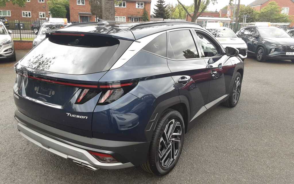 Hyundai Tucson 1.6T 150 Ultimate Dct Blue #4