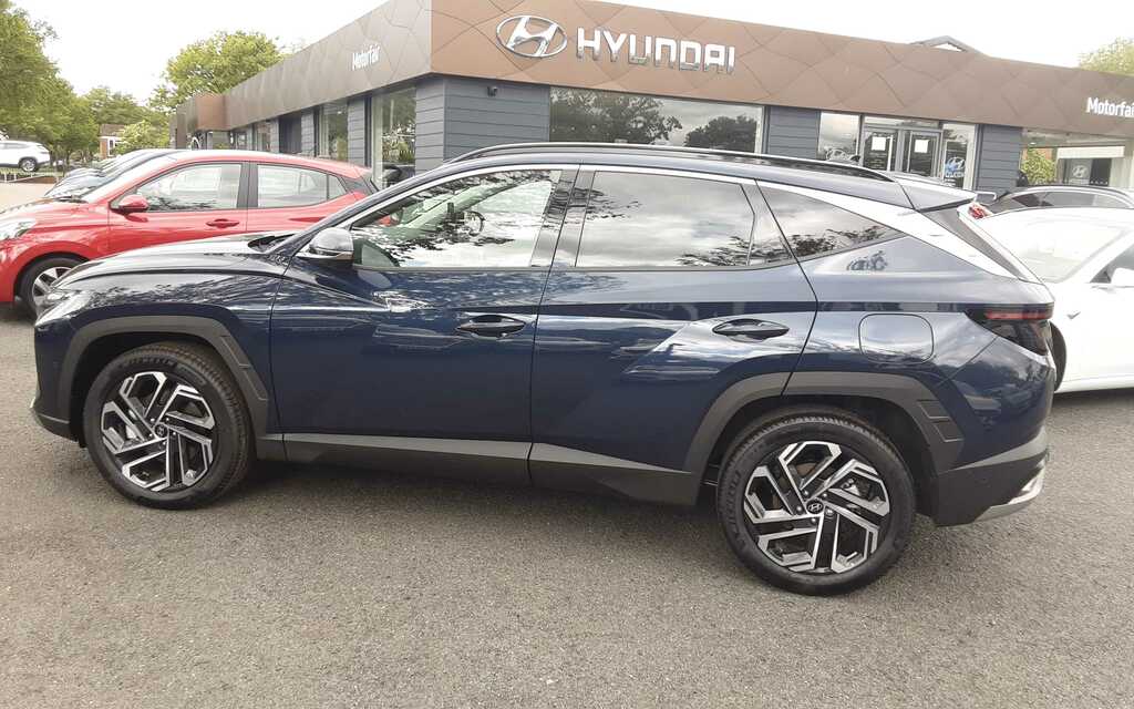 Hyundai Tucson 1.6T 150 Ultimate Dct Blue #2