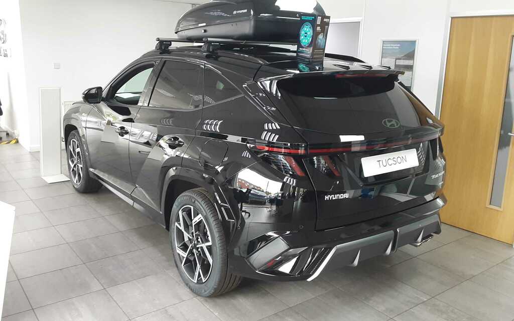 Hyundai Tucson 1.6T 150 N Line S Dct Black #5
