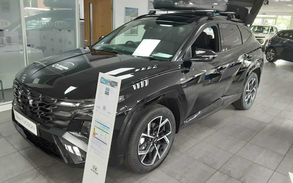 Hyundai Tucson 1.6T 150 N Line S Dct Black
