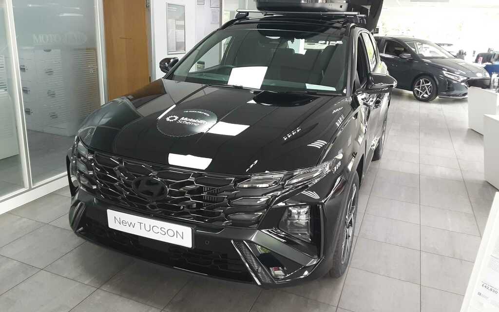 Hyundai Tucson 1.6T 150 N Line S Dct Black #2