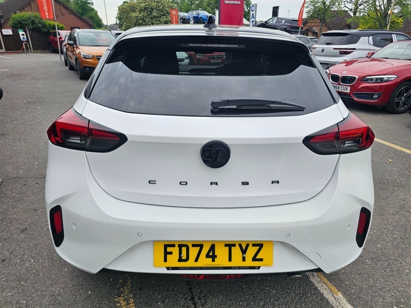 Vauxhall Corsa 1.2 Turbo Ultimate Hatchback Eur FD74TYZ White #5