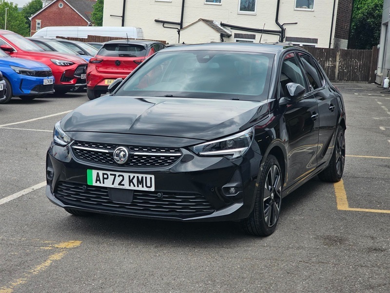 Vauxhall Corsa-e 50Kwh Ultimate Hatchback 136 Ps AP72KMU Black #2