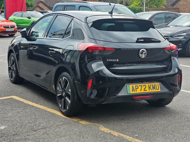 Vauxhall Corsa-e 50Kwh Ultimate Hatchback 136 Ps AP72KMU Black #3