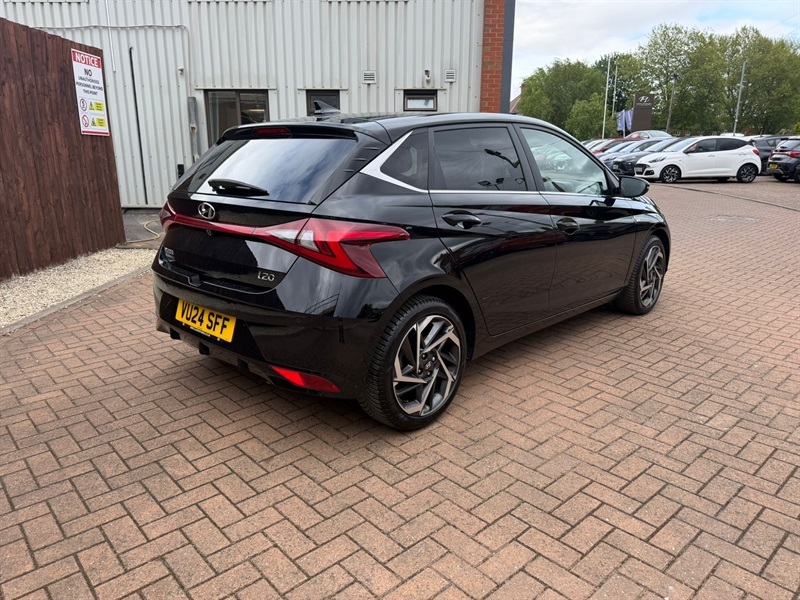 Hyundai I20 1.0 T-gdi Mhev Premium Hatchback Hybrid Black #3