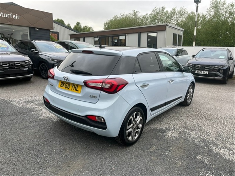 Hyundai I20 1.0 T-gdi Premium Se Nav Hatchback Manu Grey #3