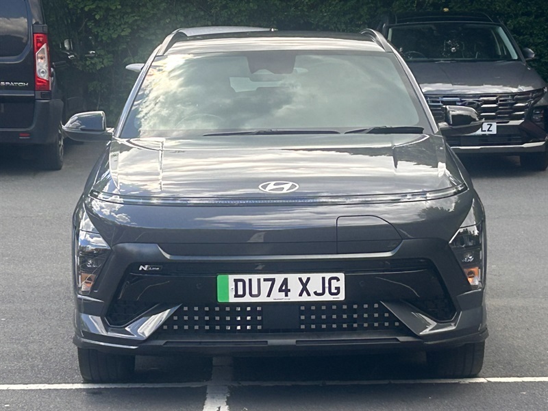 Hyundai Kona 65.4Kwh N Line Suv 218 Ps DU74XJG Grey #2