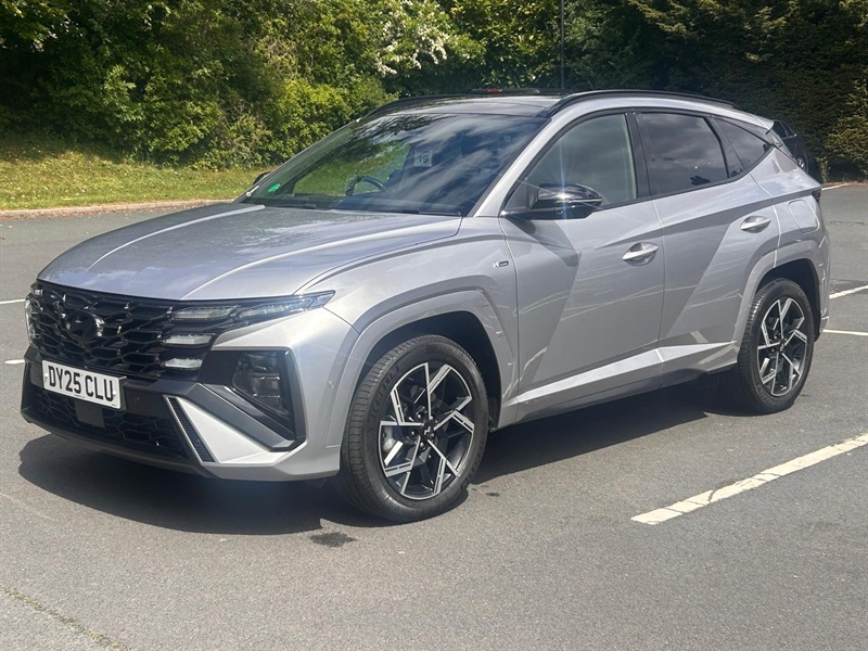 Hyundai Tucson 1.6 T-gdi N Line S Suv Hybrid Euro DY25CLU Silver #2