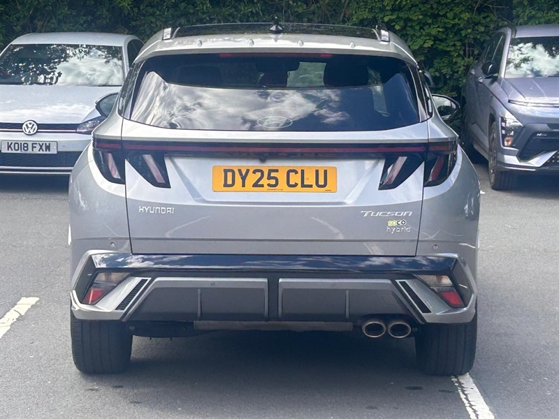 Hyundai Tucson 1.6 T-gdi N Line S Suv Hybrid Euro DY25CLU Silver #6
